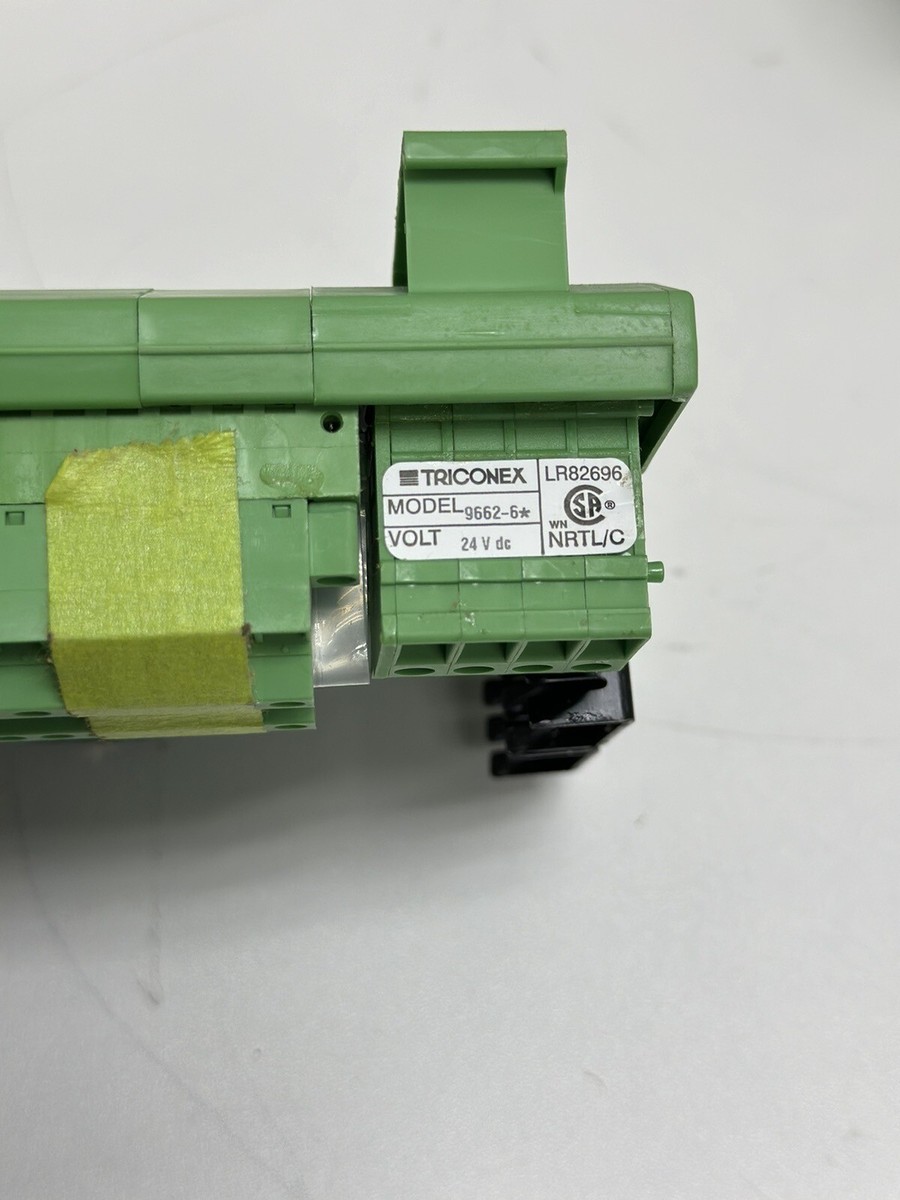TRICONEX 9662-6 TERMINATION BOX PHOENIX CONTACT | eBay