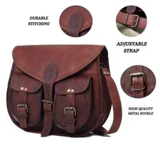 Largest Women Leather Shoulder Messenger Bag Purse Handbag Crossbody Satchel