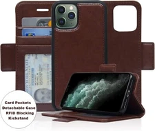 Navor Detachable Magnetic Wallet Case w/ RFID Protection for iPhone 11 Pro 5.8"