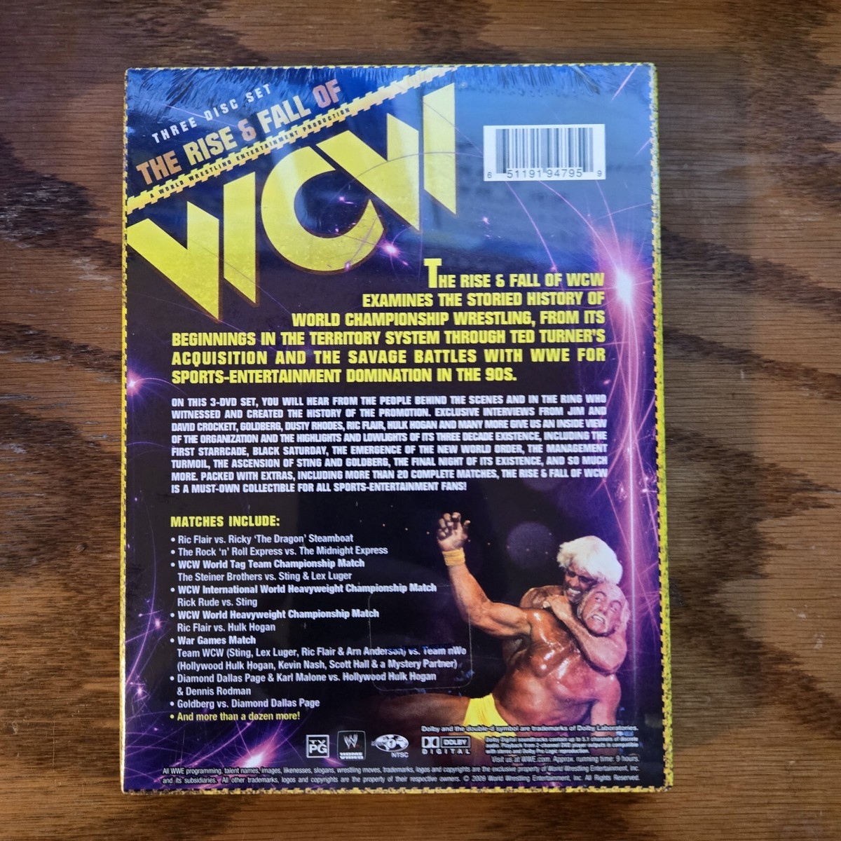 ＷＷＥ　ＷＣＷ　ライズ・アンド・フォール The Rise & Fall of WCW DVD Sealed New 651191947959| eBay