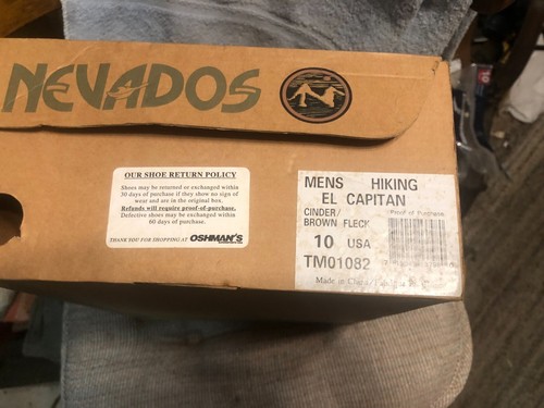 Nevados Mens Hiking Boots Brown Black, Lakewood (Size 10) - Picture 2 of 5
