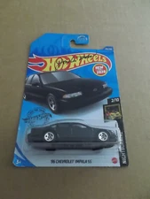 Chevy Impala SS Black Hot Wheels~GM~94-95-96~Jon Moss Owned & Signed Black~1996