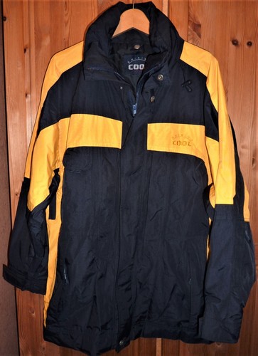 Regenjacke Herren Shining cool blau/gelb Gr. L