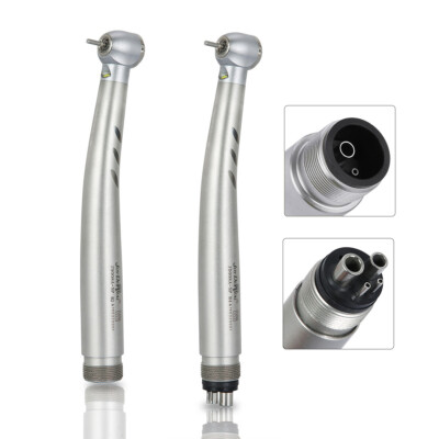 LED High Speed 4 Spray E-generator Handpiece Ceramic Push Button Stainless Body