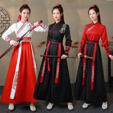 Adult Female Chinese Hanfu Skirt Set Couple Suit Ancient Costume Cosplay Women
