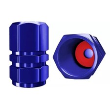 4x Auto Ventilkappen schwarz Metall Ventil Kappen Fahrrad Moped Motorrad