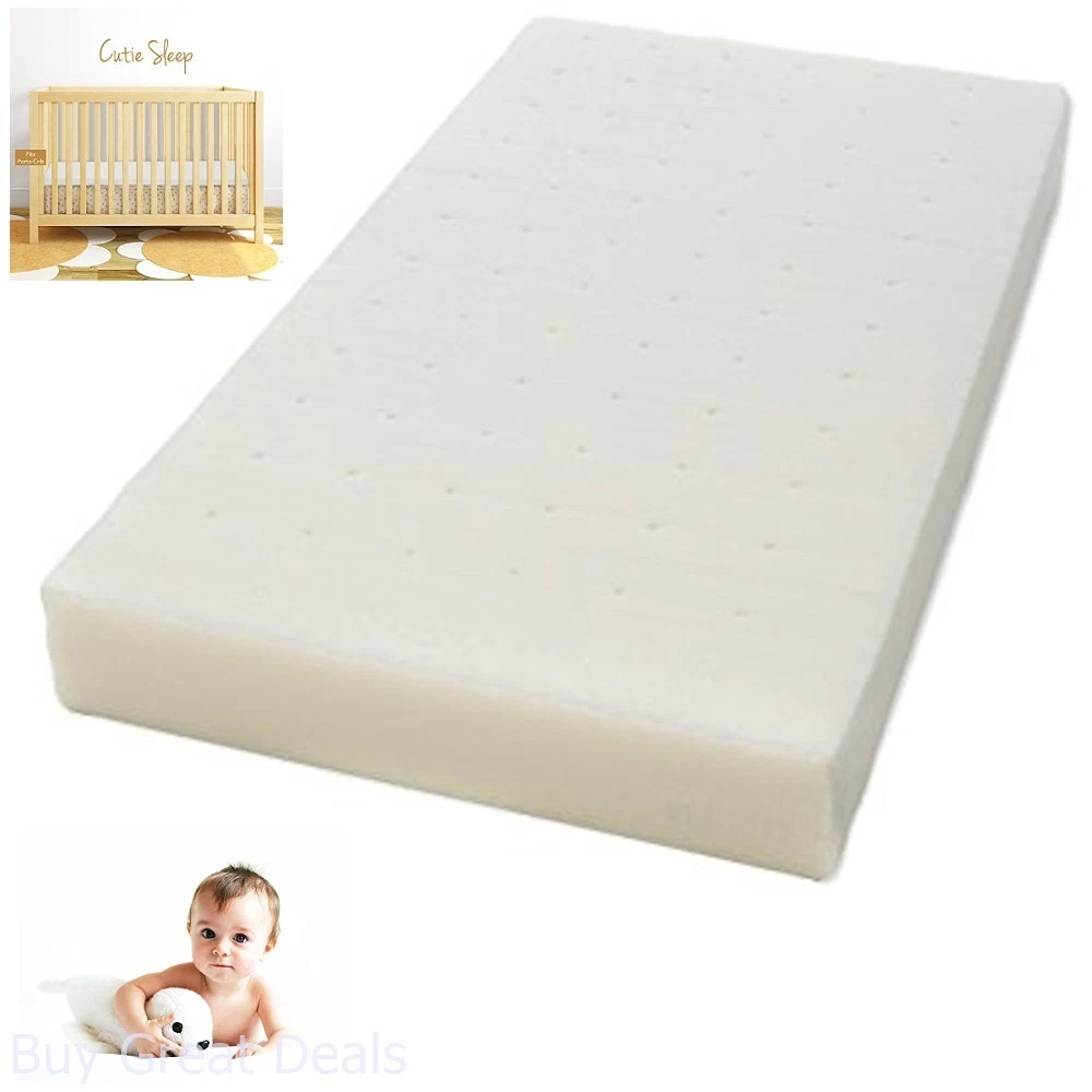 Milliard 2 Ventilated Memory Foam Crib & Toddler Mattress Topper