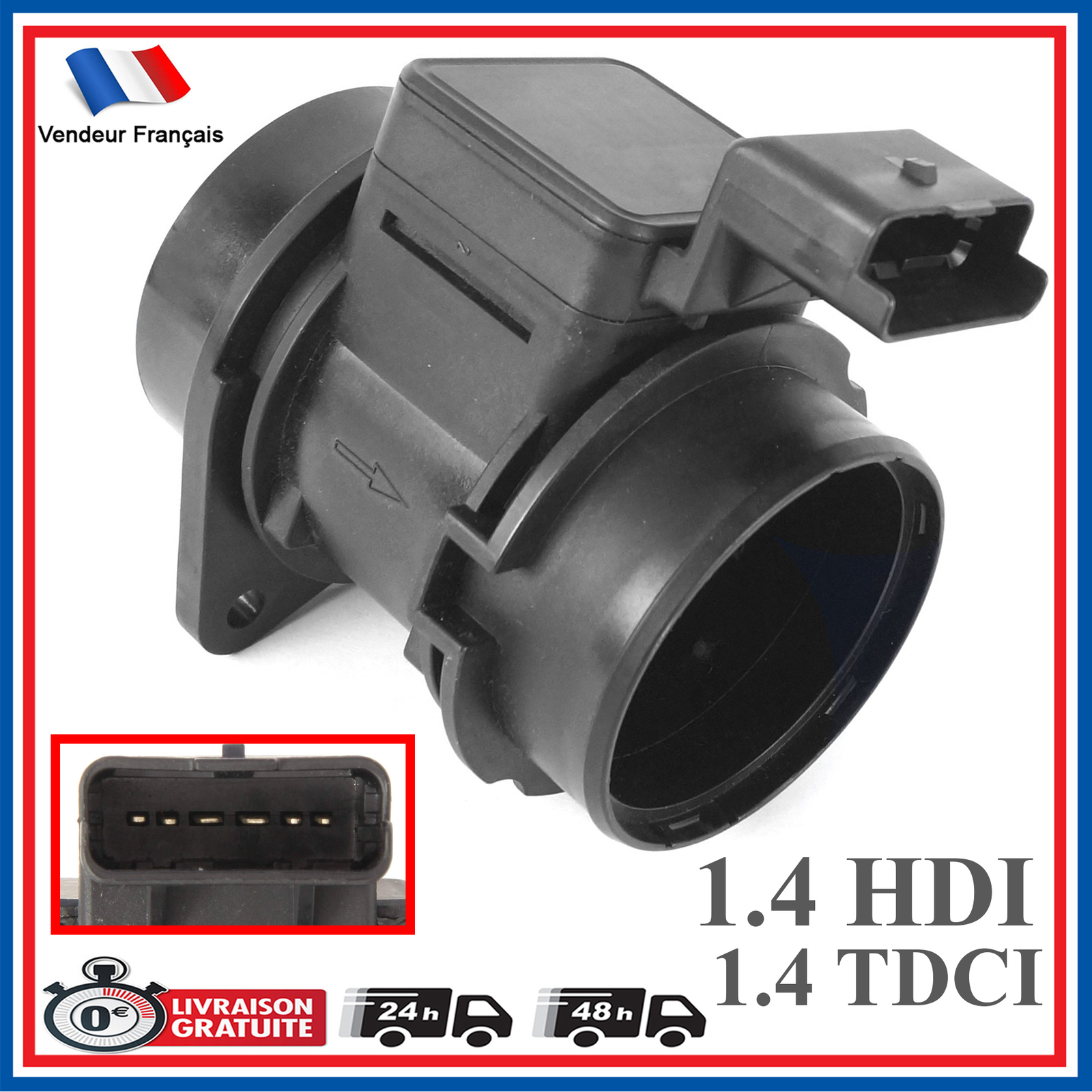 Débitmètre 1.4 HDi idéal pour retrouver une conduite fluide en ville