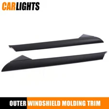 Fits 11-19 Ford Explorer Windshield Outer Trim Pillar Molding Right & Left Side