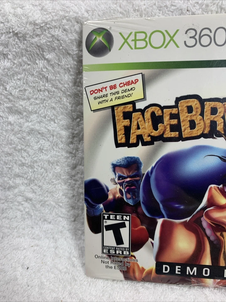 Facebreaker (Microsoft Xbox 360, 2008) Demo Disc Factory SEALED More In Store - Image 3 of 4