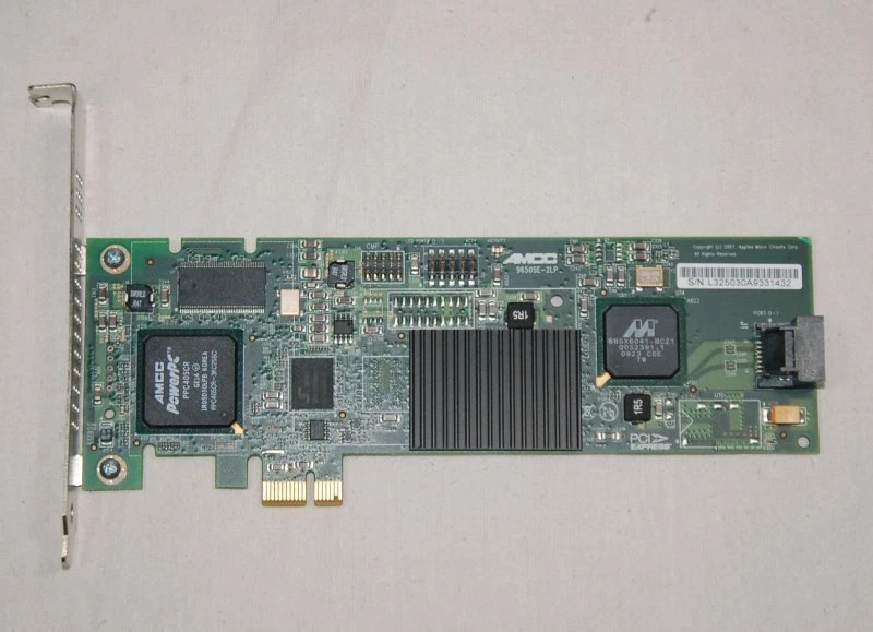 AMCC 3Ware 9650SE-2LP SATA Raid 2-Port Controller - Festplatten Harddisk PCI-E - Bild 3 von 4