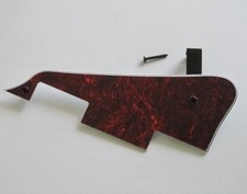 LP Pickguard Scratch Plate Red Tortoise 3 Ply with Black Bracket for Epiphone