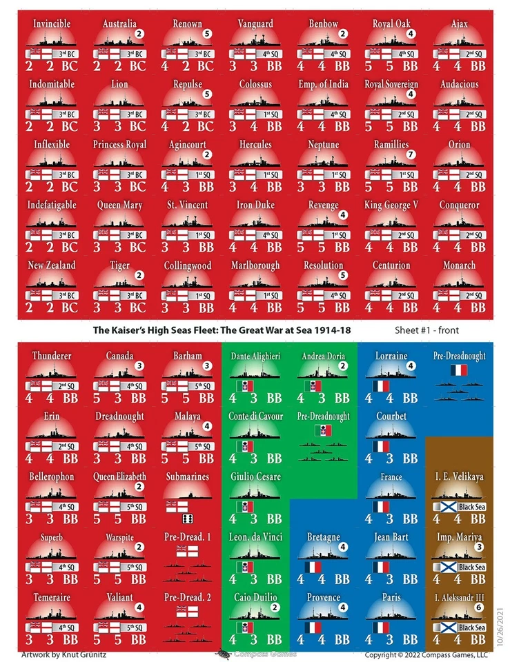 Компас Первая мировая война Великая война на море Кайзерский флот открытого моря в заводской упаковке коробка - Изображение 3 из 4