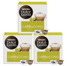 Nescafe Dolce Gusto Cappuccino Magnum Pack 90 Coffee Pods (45 Drinks) 0.27 per lighter