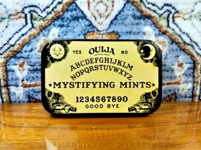 Ouija Mystifying Mints Tin Box Only Seller Doesn't Recommend Talking To The Dead