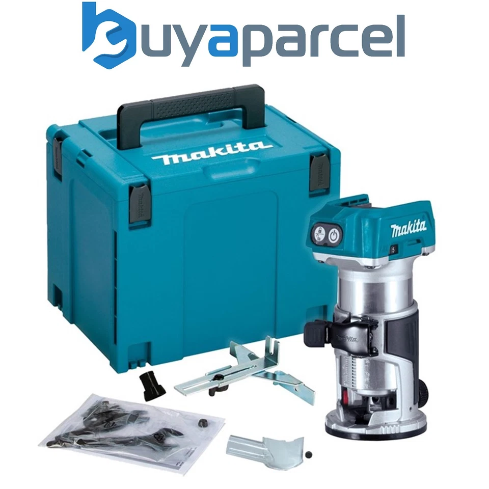 Makita DRT50ZJ 18V LXT Cordless Brushless Laminate Router Trimmer Makpac DRT50Z
