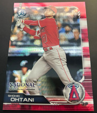 2019 Bowman Chrome NSCC Shohei Ohtani  red prism Refractor #BNR-SO ser#1/5