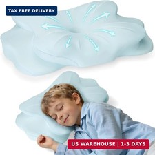 2026 New Toddler Pillow, Kids Cervical Pillow for Neck and Shoulder, Cooling Ort