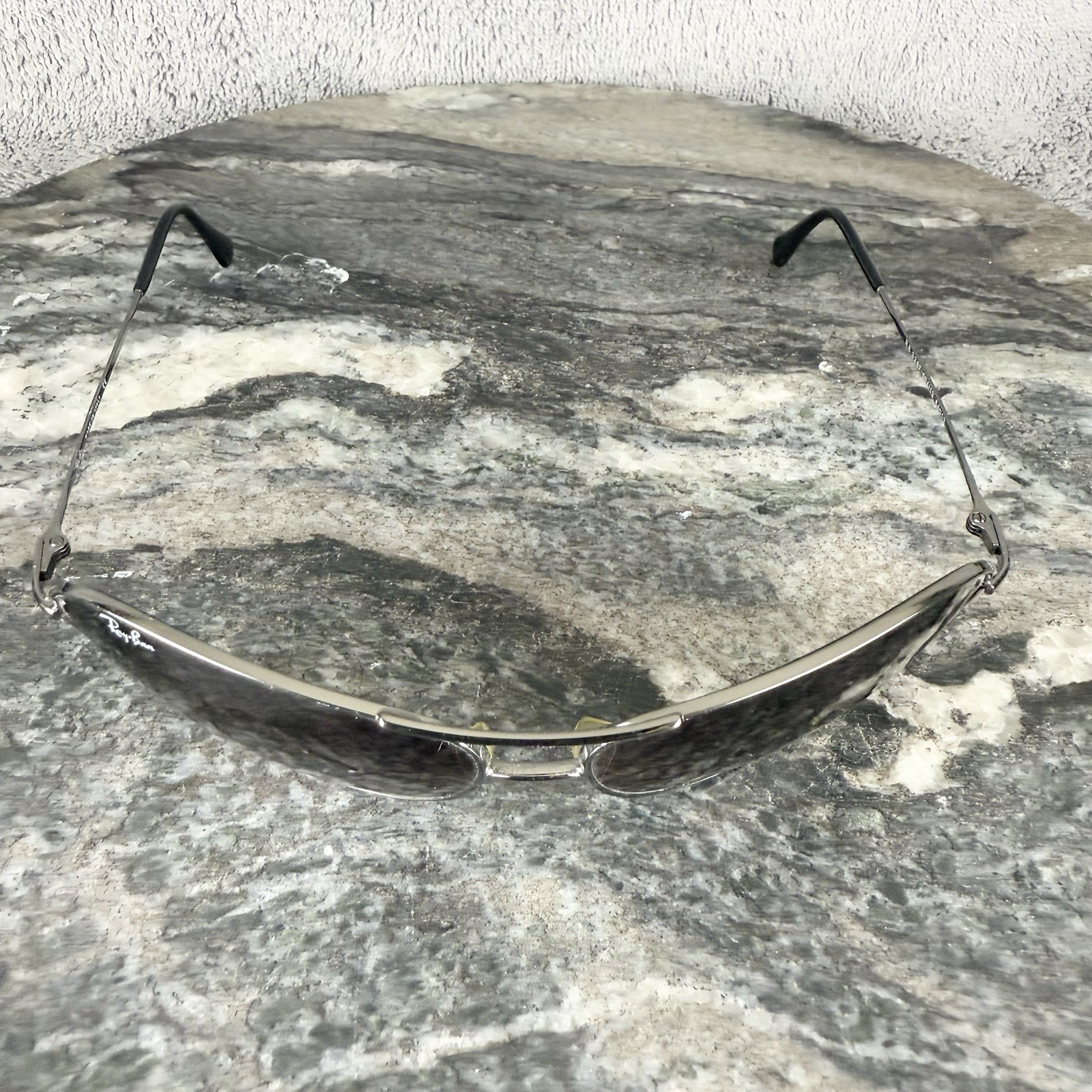 Ray-Ban Sunglasses Silver Frames Gradient Lenses … - image 12