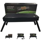 Portable Barbecue Grill Multifunction Smokeless Folding Charcoal Grill For C NEW