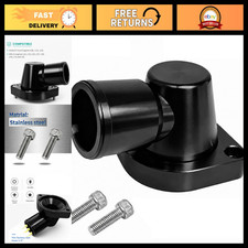 90 Degree Billet Swivel Thermostat Housing Water Neck 1.5 Inch Coolant Fitting 90 Degree Billet Swivel Thermostat Housing Water Neck 1.5 Inch Coolant Fitting