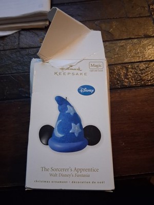 Hallmark Keepsake Disney Sorcerer s Apprentice Light & Sound Ornament 2010