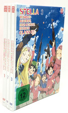 Bundle STELLA 1 2 und 3 Womens Academy High School Division Anime DVD NEU OVP