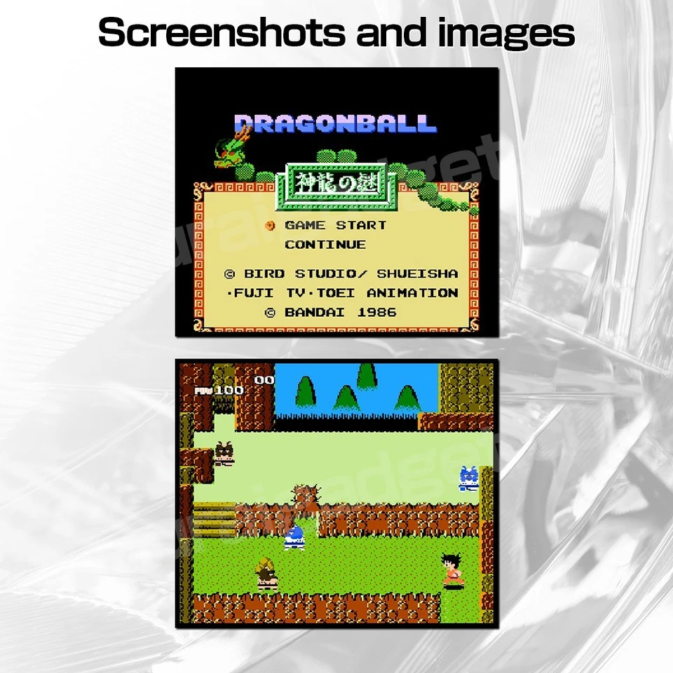 Dragon Ball 1+2+3 & Dragon Ball Z 1+2+3 (6Games) Nintendo Famicom/FC [Japan NES] - Image 4 of 4