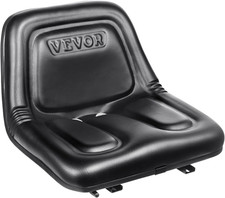 Universal Tracor Seat, Lawn Mower Seat with Micro Switch and Drainage Holes