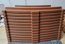 12 CURVED TRACK PIECES   PEG PEREGO  Thomas the Tank Engine Train   Ride On Circle