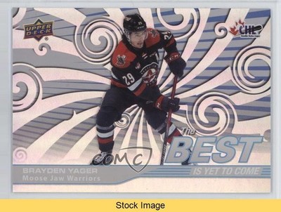 2023-24 Upper Deck CHL Best Is Yet To Come Brayden Yager #BYC-5 READ 1iw9