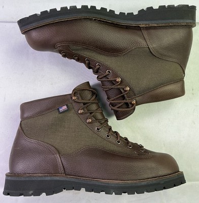 Danner Men's Light II 6'' Leather Nylon Hiking Boots-Dark Brown-Size: 14 D