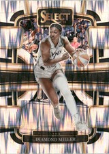 2024-25 Panini Select WNBA Silver Flash Prizm Diamond Miller Minnesota Lynx #25
