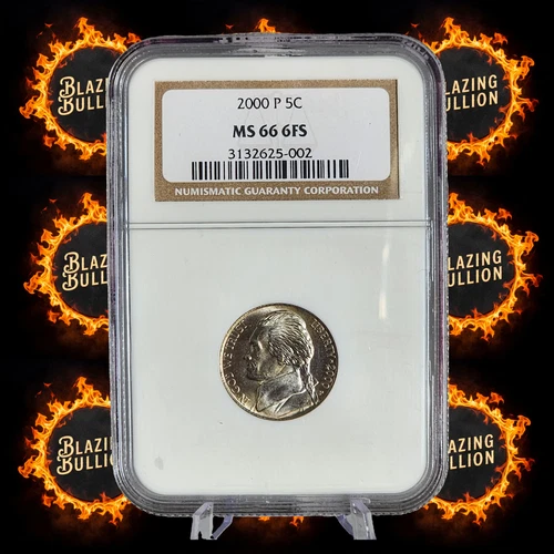 2000-P Jefferson Nickel — photo from the most recent tracked eBay sale