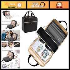 Tattoo Supplies Organizer Case - Portable Carrying Bag for Ink, Stencils  Equip