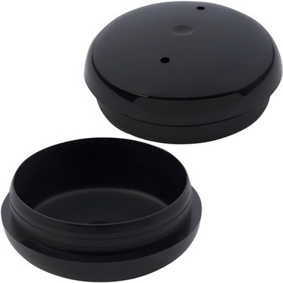 Project Patio 1-1/2'' Wrought Iron Patio Furniture Feet Caps - Round Plastic Outd