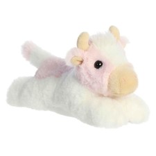Sadie Strawberry Cow Plush Mini Flopsie Soft Cuddly Toy for All Ages
