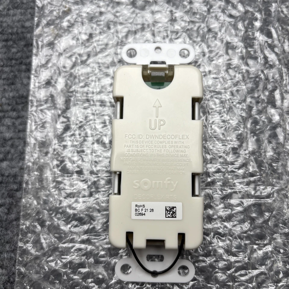 Open Box Somfy DecoFlex WireFree RTS 5 Channel 1811181 - Image 4 of 4