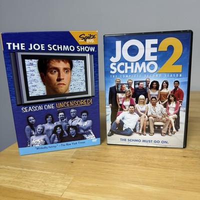 The Joe Schmo Show Season 1 & 2 DVD Spike TV  Comedy Reality Set Complete Read
