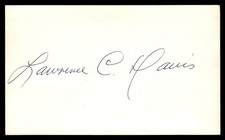Lawrence Crash Davis Athletics Baseball Signed Index Card Auto *CA822