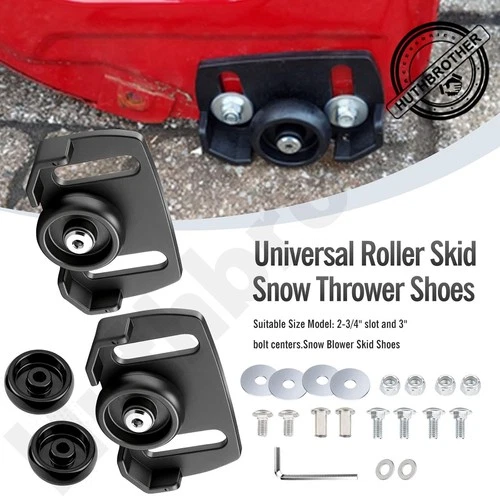 Huthbrother Snow Blower Skid Shoes Roller 490-241-0038 - Thumbnail 4