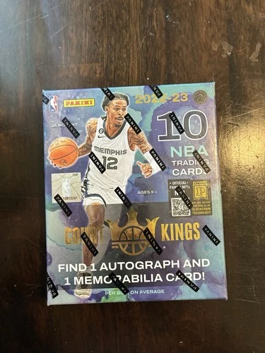 2022-23 Panini Court Kings Basketball Hobby Box Factory Sealed 1 Auto 1 Relic