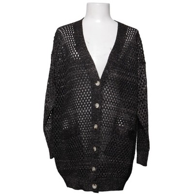 Faina, Strickjacke, Damen, Größe: M/L, Grau, Polyester, Einfarbig #2bB