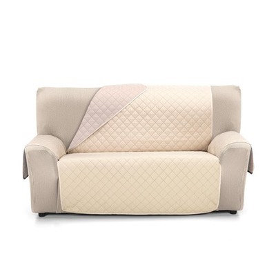 Ambar Upholstered Sofa Cover - 4 Seater XL - Beige/Lino