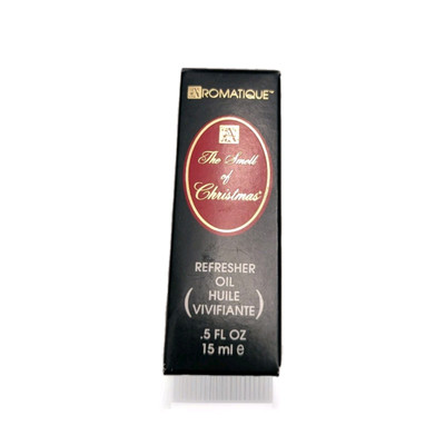 New Aromatique The Smell of Christmas Fragrant Refresher Oil .5 fl oz Sealed