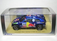 Vw Race Touareg 3 No.300 Rally Dakar 2011 1:43 Spark