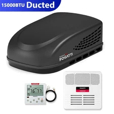 RV Air Conditioner 15000 BTU Ducted Quick Install Trailer Camper Rooftop AC Unit