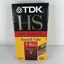 TDK HS T-160 Brand New VHS