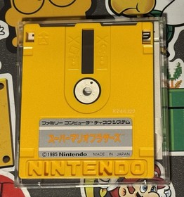 Super Mario Bros. 1 & 2 Famicom Disk System CIB Japan Import US Seller TESTED