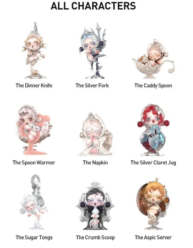 Autêntico Skullpanda The Feast Begins Series Figuras Caixa Cega Brinquedo Confirmado QUENTE - Imagem 4 de 4